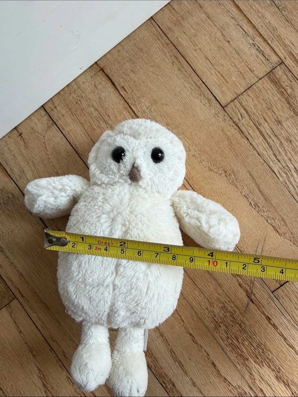 Jelly Cat Plush White Owl Pet Toy - Soft Bird Plush